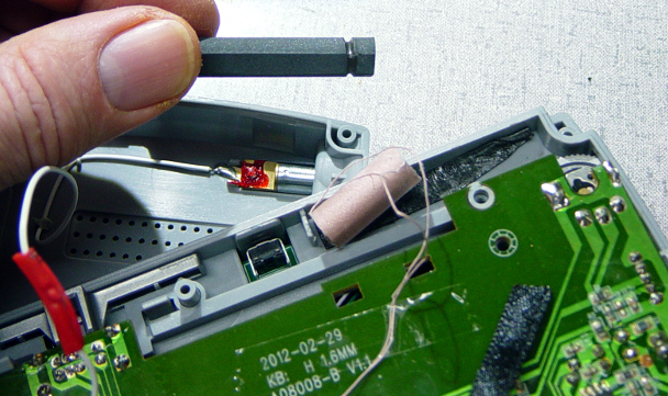 Modifying the AM antenna ferrite core
